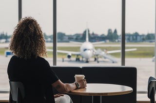 L'aéroport Saguenay-Bagotville offre plusieurs destinations touristiques (Photo Agence Marké)