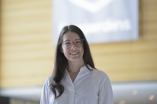 Maëlle Boulais-Préseault, économiste chez Desjardins. (Photo Normand Huberdeau)