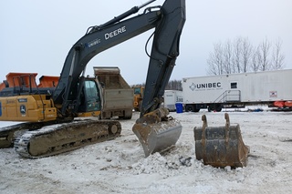 Unibec assure la construction du parc industriel. (Photo Malcolm Daigneault)