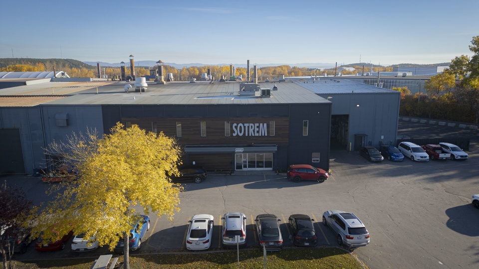 Sotrem se spécialise dans la transformation de l'aluminium. (Photo Jonathan Thibeault)