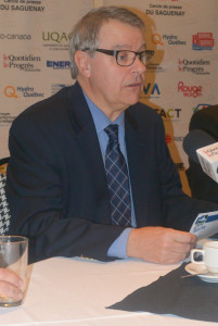 Réal Daigneault, directeur du CERM et coordonnateur du Consorem à l’UQAC. (Photo : Jean-Luc Doumont)
